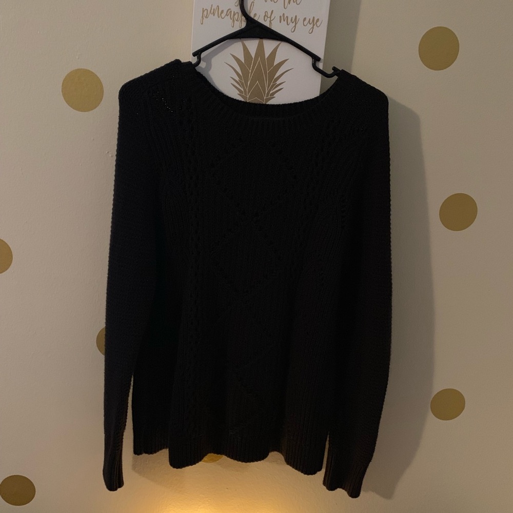 Black sweater